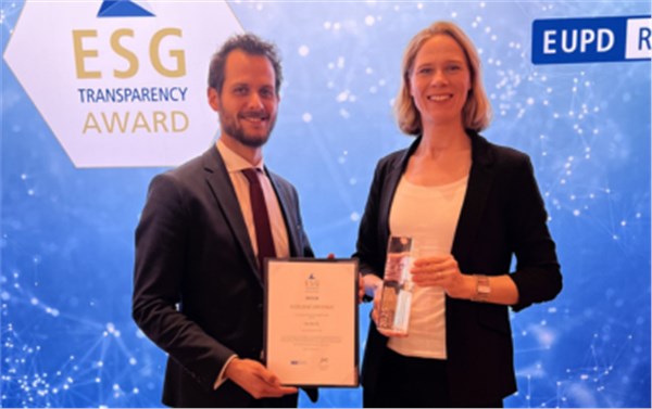 The Nordex Group wins ESG Transparency Award