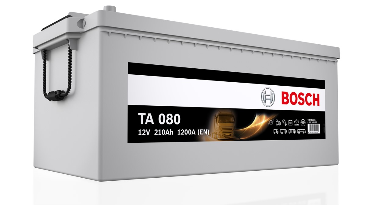 New Bosch Truck Battery With Agm Technology for Toughest Dem