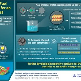 Image - Towards Affordable Clean Energy: Exploring New Catalysts for Urea-based Fuel Cells