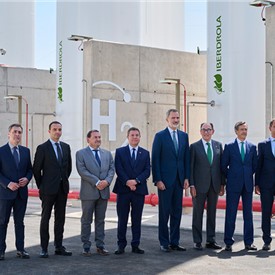 Image - His Majesty the King Inaugurates Iberdrola's Green Hydrogen Plant in Puertollano, the Largest for Industrial Use in Europe
