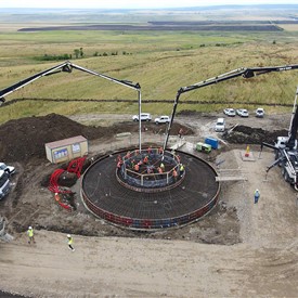 Image - NovaWind Starts Concreting Foundations at Kuzminskaya Wind Farm in Stavropol Krai