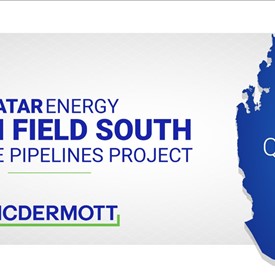 Image - QatarEnergy Awards McDermott FEED Contract for the North Field South Offshore Pipelines Project