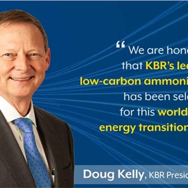 KBR Wins Ammonia Technology for Large-Scale, Low-Carbon Ammonia Project