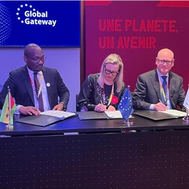 Global Gateway: Team Europe Provides 14 Million Euro for Water Infrastructure in Sao Tome