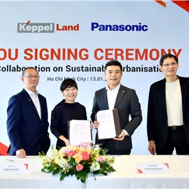 Image - Keppel Land Vietnam and Panasonic Vietnam to Collaborate on Smart Solutions for Sustainable Urbanisation