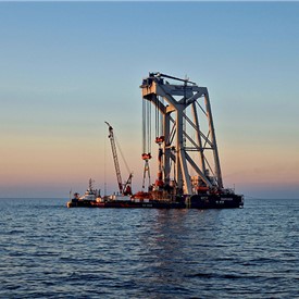 Image - Iberdrola Installs All Fifty Monopiles of the Baltic Eagle Offshore Wind Farm