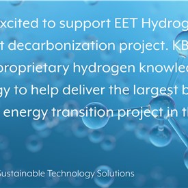 KBR Wins Blue Hydrogen Technology and Engineering Contract for EET Hydrogen Facilities