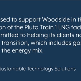 KBR Awarded Project Management Contract for Pluto LNG