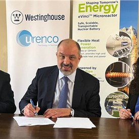 Westinghouse and Urenco Sign First Agreement to Support Fuel for eVinci Microreactors