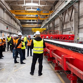 Image - Nordex Group and Consolis Inaugurate Hybrid Tower Keystones Factory in Riga to Support Latvia's First Hybrid Tower Wind Project