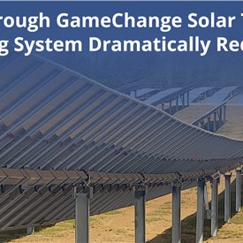 Image - Breakthrough GameChange Solar Terrain Following System Dramatically Reduces Grading