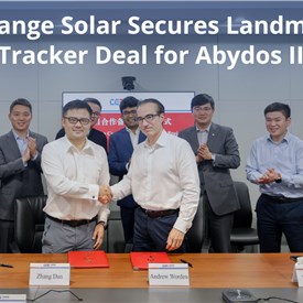 Image - GameChange Solar Secures Landmark 1.25 GW Tracker Deal for Abydos II in Egypt