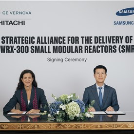 Image - GVH and Samsung C&T Form Strategic Alliance to Advance Deployment of the BWRX-300 Small Modular Reactor