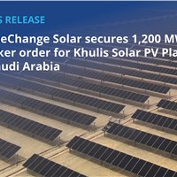 GameChange Solar Secures 1,200 MWp Tracker Order for Khulis Solar PV Plant in Saudi Arabia