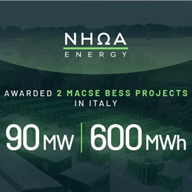 NHOA Energy Announces Two Major Macse Battery Projects