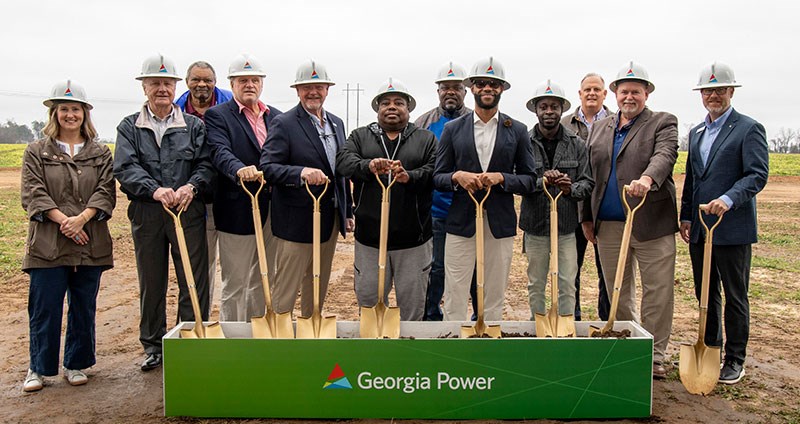 Georgia Power Begins Construction of Newest Battery Storage System in Wadley, Ga.  Georgia Power &copy;