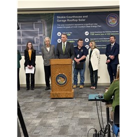 Image - Ameresco and Cook County Celebrate Completion of Solar Installation at Skokie Courthouse