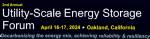 Utility-Scale Energy Storage Forum